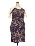 Lularoe Graphic Yellow Cocktail Dress Size 22 - 24 - photo 1