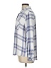 Rails 100% Viscose Rayon Plaid Blue Long Sleeve Button-Down Shirt Size L - photo 5