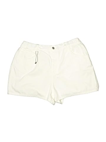 Topshop Khaki Shorts (view 1)
