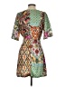 Zara Paisley Green Cocktail Dress Size S - photo 2