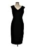 Adrienne Vittadini Solid Black Cocktail Dress Size 12 - photo 1