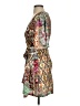 Zara Paisley Green Cocktail Dress Size S - photo 5