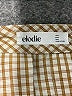 Elodie Checkered-gingham Tan Casual Skirt Size S - photo 4