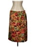 Talbots Paisley Brown Orange Formal Skirt Size 12 - photo 2