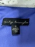 City Triangles 100% Polyester Chevron-herringbone Blue Cocktail Dress Size 5 - photo 7