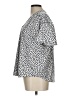 Alfani Animal Print Silver Short Sleeve T-Shirt Size L - photo 5