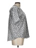 Alfani Animal Print Silver Short Sleeve T-Shirt Size L - photo 4