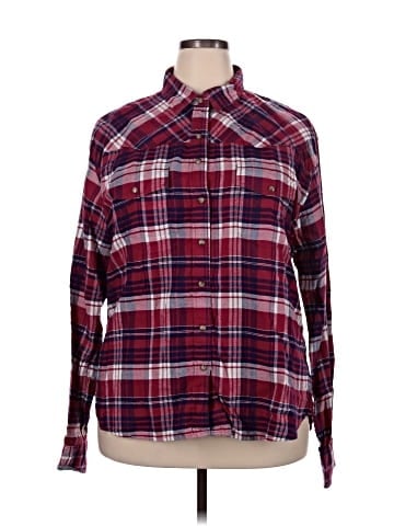 Jachs Girlfriend Long Sleeve Button-Down Shirt (view 1)