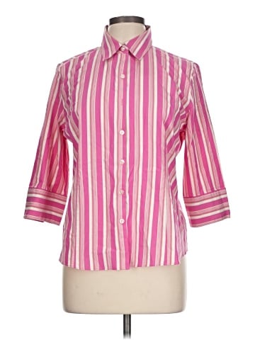 George 3/4 Sleeve Button-Down Shirt (view 1)