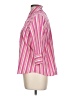 George Stripes Pink 3/4 Sleeve Button-Down Shirt Size L - photo 5