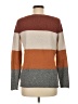 Pinque Color Block Brown Pullover Sweater Size M - photo 2