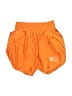 Assorted Brands Solid Orange Athletic Shorts Size L - photo 1