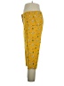 Izod Golf Print Yellow Casual Pants Size 16 - photo 5