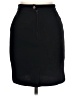 Vertigo Paris 100% Wool Solid Black Wool Skirt Size EU 42 / US 12 - photo 2