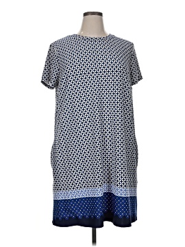chinese dress ladies Apt.9 women's royal blue sleeveless, sheer, long dress size PS – Solé  Resale Boutique main image 1