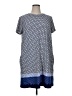 Apt. 9 Print Blue Casual Dress Size XL - photo 1