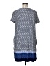 Apt. 9 Print Blue Casual Dress Size XL - photo 2