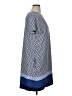Apt. 9 Print Blue Casual Dress Size XL - photo 4