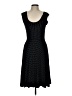 Assorted Brands Polka Dots Black Casual Dress Size L - photo 1