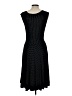 Assorted Brands Polka Dots Black Casual Dress Size L - photo 2