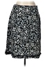 The Limited 100% Polyester Print Blue Casual Skirt Size 10 - photo 1