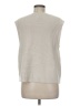 Jessica Simpson Solid Ivory Sweater Vest Size M - photo 2