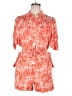 Le Superbe 100% Viscose Paisley Orange Romper Size 12 - photo 1