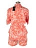 Le Superbe 100% Viscose Paisley Orange Romper Size 12 - photo 2