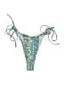 Unbranded Print Green Swimsuit Bottoms Size S (estimated) - photo 1