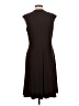Chaps Solid Brown Casual Dress Size L - photo 2