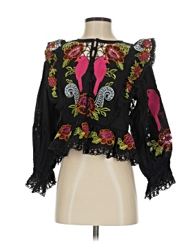 FARM Rio Long Sleeve Blouse (view 1)