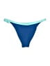 Aqua Color Block Blue Swimsuit Bottoms Size M - photo 2