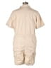 Old Navy 100% Cotton Solid Tan Romper Size XL - photo 2
