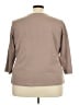 Ruby Rd. Brown 3/4 Sleeve Top Size 3X - photo 2