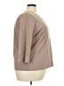 Ruby Rd. Brown 3/4 Sleeve Top Size 3X - photo 4