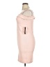 Bebe Solid Pink Cocktail Dress Size XL - photo 5