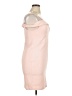 Bebe Solid Pink Cocktail Dress Size XL - photo 4