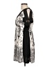 Cristinalove Graphic Gray Cocktail Dress Size L - photo 5