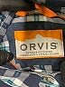 Orvis Plaid Blue Long Sleeve Button-Down Shirt Size S - photo 7