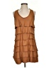 Assorted Brands 100% Polyester Brown Casual Dress Size XXS (estimated) - photo 1