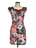 Assorted Brands Print Red Cocktail Dress Size M - photo 1