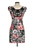 Assorted Brands Print Red Cocktail Dress Size M - photo 2