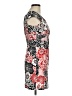 Assorted Brands Print Red Cocktail Dress Size M - photo 4