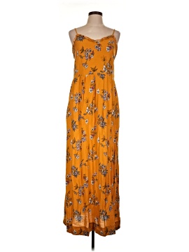 open lace back dress Xhilaration Women's Plus Size Printed High-Low Maxi Dress – Biggybargains main image 0
