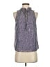 Ella Moss 100% Polyester Gray Sleeveless Blouse Size S - photo 1