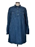 Gap 100% Cotton Blue 3/4 Sleeve Top Size M - photo 1
