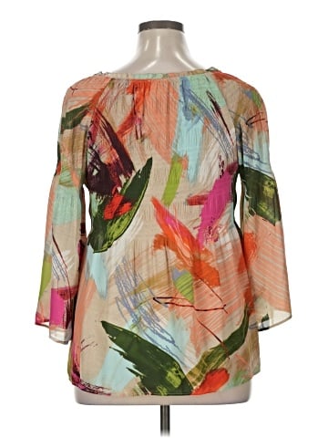 Spense 3/4 Sleeve Blouse (view 2)
