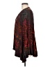 Unbranded Burgundy Kimono Size M (estimated) - photo 5