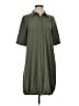 Chico's Solid Green Casual Dress Size XS (00) - photo 1