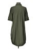 Chico's Solid Green Casual Dress Size XS (00) - photo 2